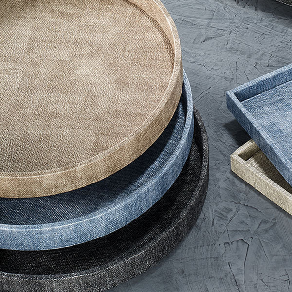 Bodrum Luster Birch  13x18 Inch Rectangle Tray