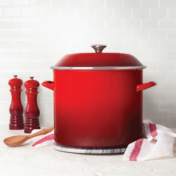 Le Creuset 16 qt. Stockpot - Cerise