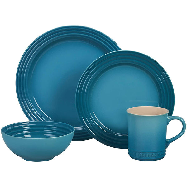 Le Creuset 16PC Dinnerware Set - Caribbean