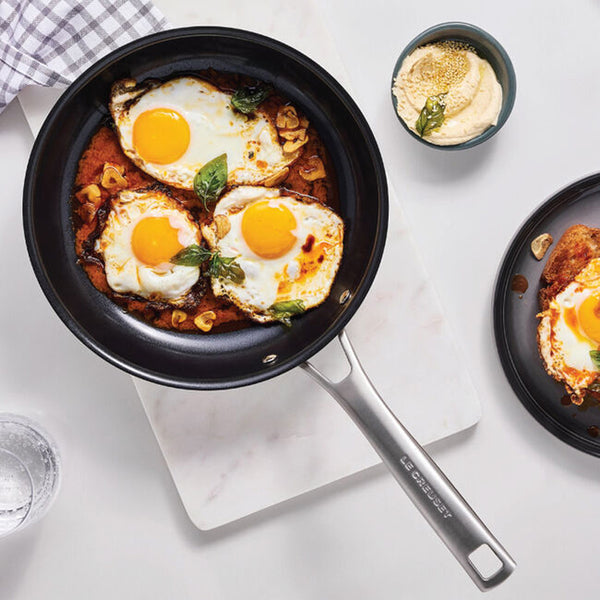 Le Creuset 9.5" Classic Stainless Steel Fry Pan
