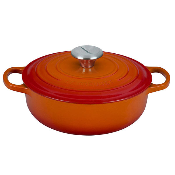 Le Creuset 3.5 qt. Signature Sauteuse - Cerise