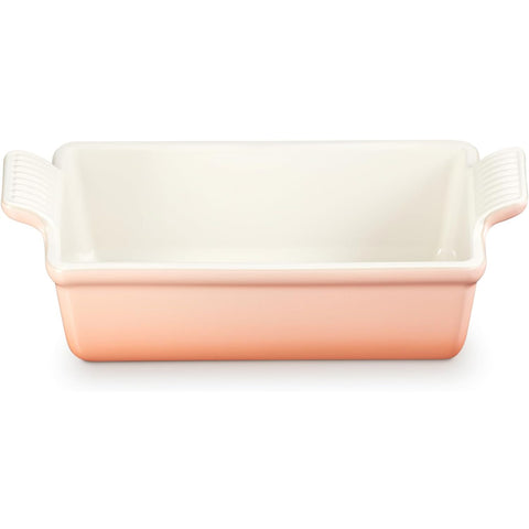 Le Creuset 9" x 5" x 3" (1.5 qt./1 lb.) Heritage Loaf Pan - Peche