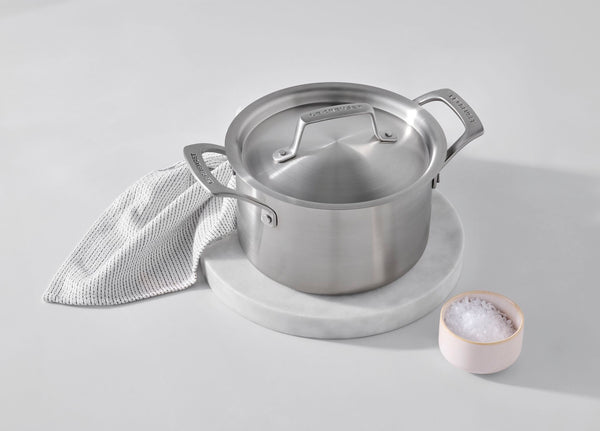 Le Creuset 4 QT. Essential Stainless Steel Stockpot