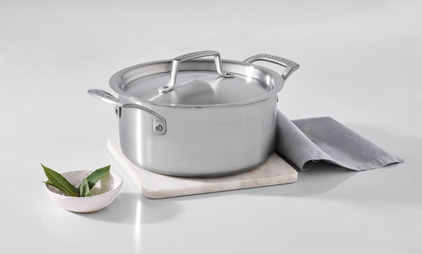 Le Creuset 4 QT. Essential Stainless Steel Stockpot