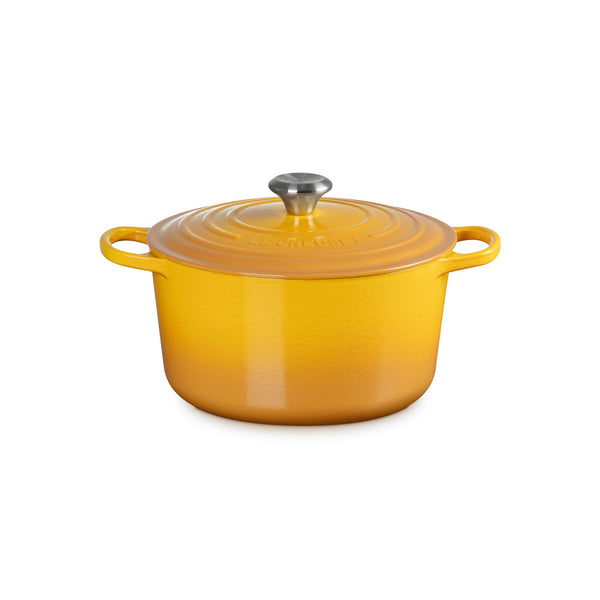 Le Creuset 7.25 qt Signature Round Dutch Oven - Nectar
