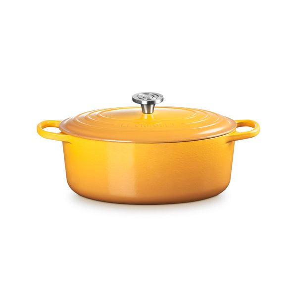 Le Creuset 6.75 qt Signature Oval Dutch Oven - Nectar