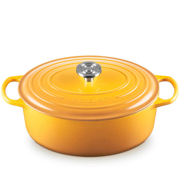 Le Creuset 6.75 qt Signature Oval Dutch Oven - Nectar