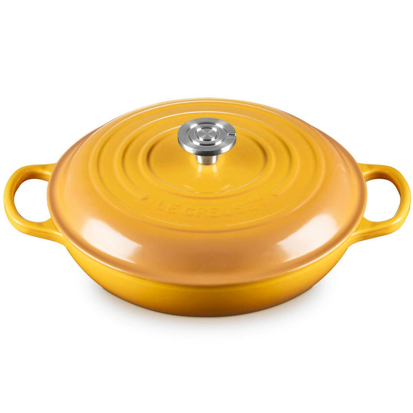 Le Creuset 3.5 qt Signature Braiser - Nectar