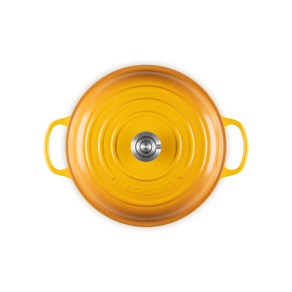 Le Creuset 3.5 qt Signature Braiser - Nectar