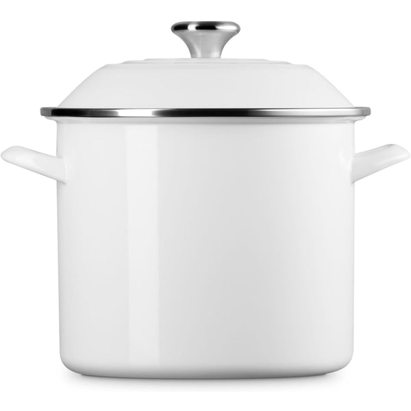 Le Creuset 10 qt. Stockpot - White