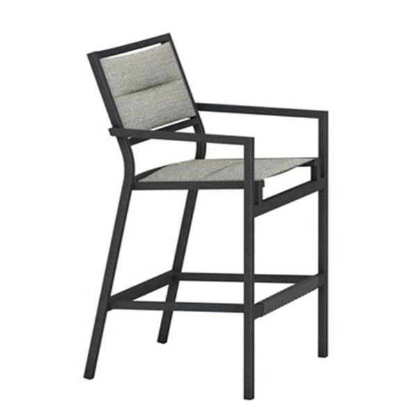 Tropitone Cabana Club Padded Sling Stationary Bar Stool - Grade C