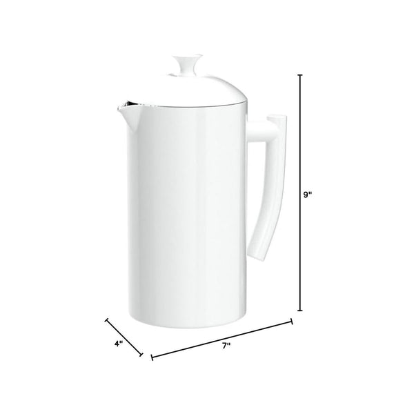 Frieling French Press, Snow White, 34 fl. oz.
