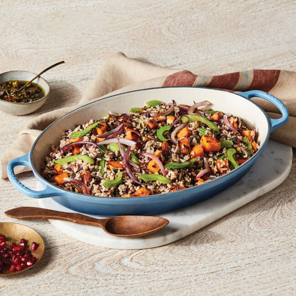 Le Creuset 3 qt. Signature Oval Baker - Peche