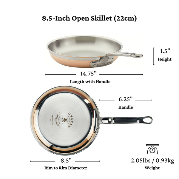 Hestan CopperBond 8.5" Open Skillet (22cm) -CHEF'S SPECIAL