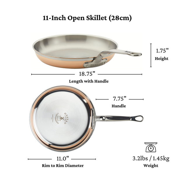 Hestan CopperBond 11" Open Skillet (28cm)