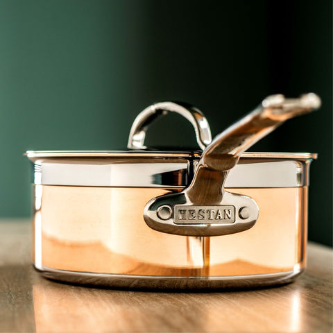 Hestan CopperBond 1.5 qt Covered Saucepan -SMALL (16cm)