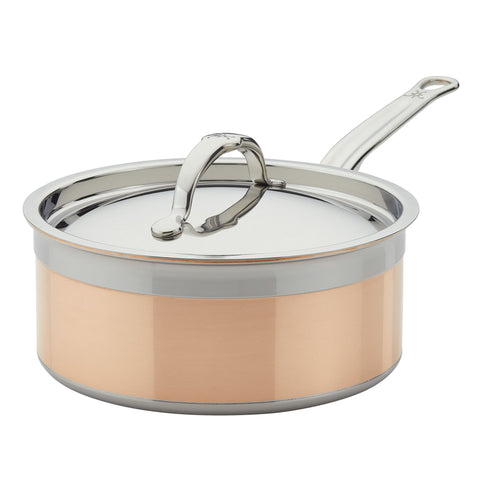 Hestan CopperBond 3.0qt Covered Saucepan (20cm)