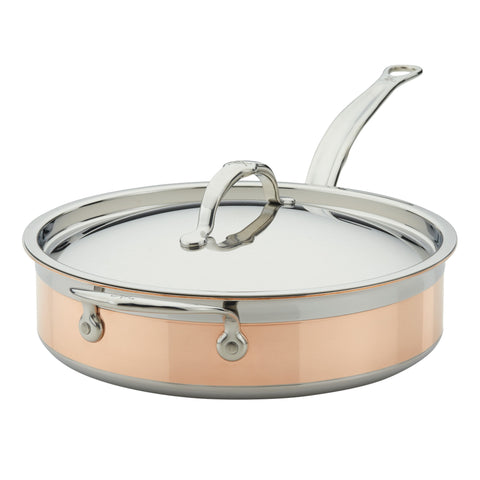 Hestan CopperBond 3.5 qt Covered Sauté Pan w/helper handle (26cm)