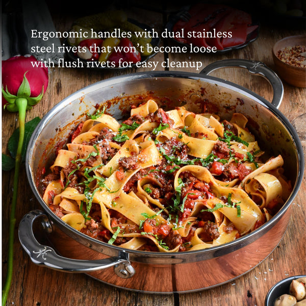 Hestan CopperBond 3.5 qt Covered Sauteuse (26cm)