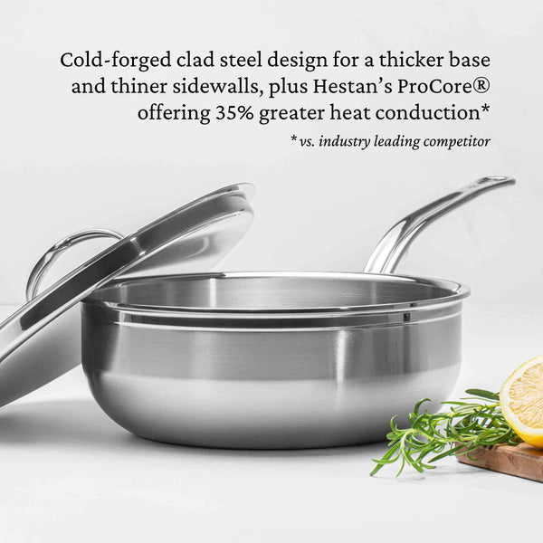 Hestan ProBond Forged 3.5qt Covered Essential Pan (24cm)