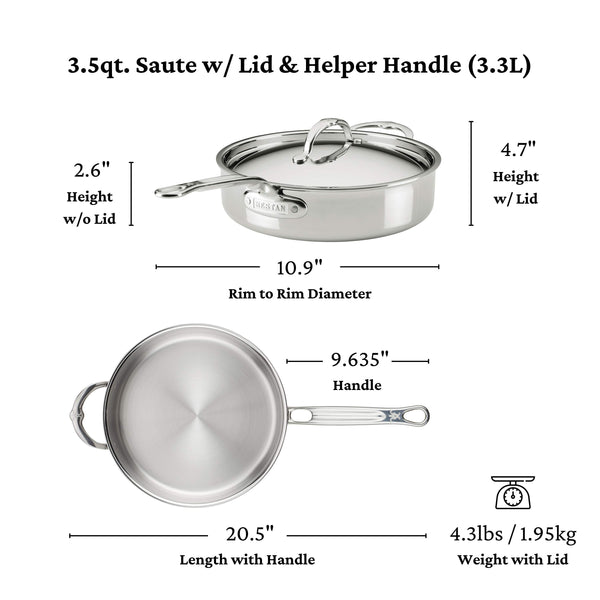 Hestan Probond LUXE 10-Piece Cookware Set
