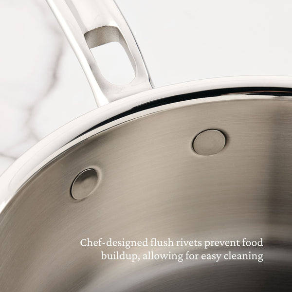 Hestan Probond LUXE 4.0 Qt Covered Saucepan W/Helper Handle (22Cm)