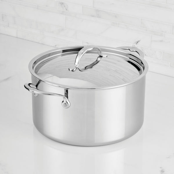 Hestan  Probond Luxe 8 Qt Covered Stock Pot (26Cm)