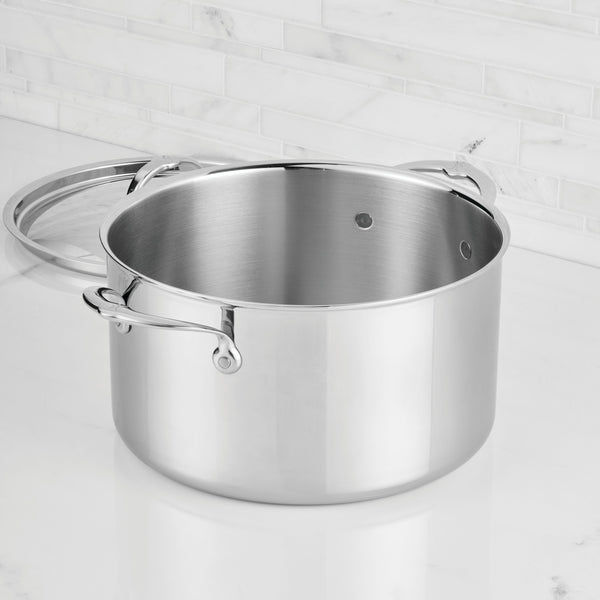 Hestan  Probond Luxe 8 Qt Covered Stock Pot (26Cm)
