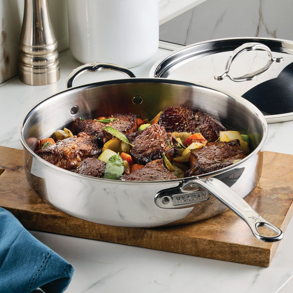 Hestan  Probond Luxe 5.0Qt Covered Sauté Pan W/Helper Handle (30Cm)