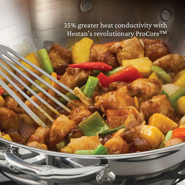 Hestan  Probond Luxe 7.5 Qt 14" Covered Wok (36Cm)