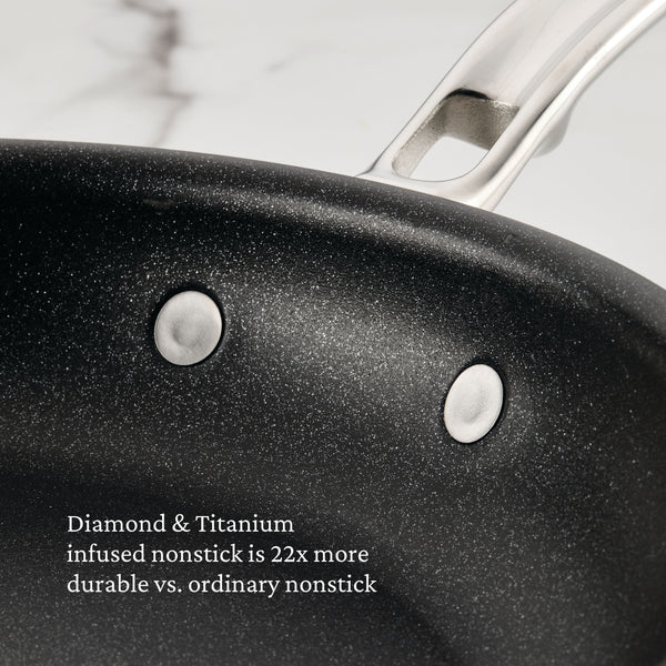 Hestan  Probond Luxe Titum Nonstick 12.5" Open Skillet With Titum™ Ns (32Cm)