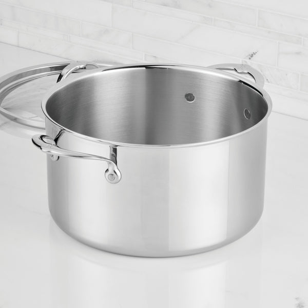 Hestan  Probond Luxe 12 Qt Covered Stock Pot (30Cm)