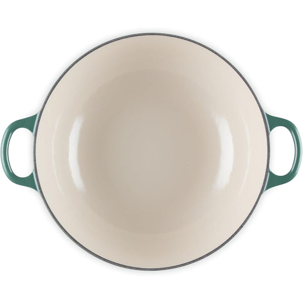 Le Creuset 4.5 qt. Traditional Round Soup Pot Holly 4.5 qt. Artichaut Sig Gold