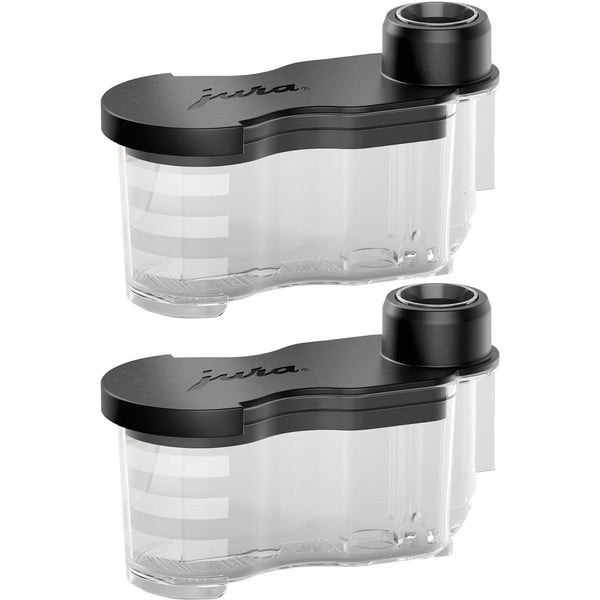 Jura 2 x Syrup attachment for dual spout - Clear Plastic