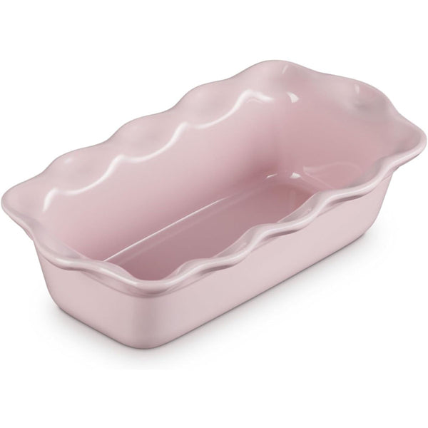 Le Creuset 9" Heritage Fluted Loaf Pan - Chiffon Pink