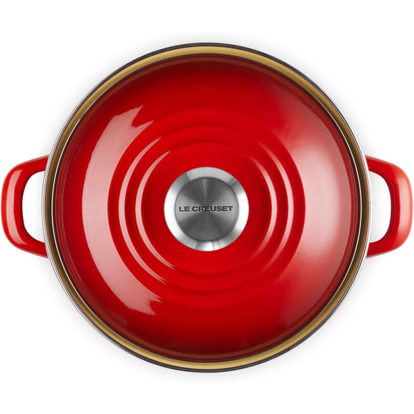 Le Creuset 3.8 qt. Petite Stockpot - Cerise