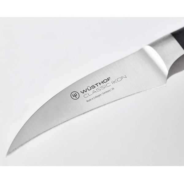 Wusthof Classic Ikon Eight Piece Block Set, Black