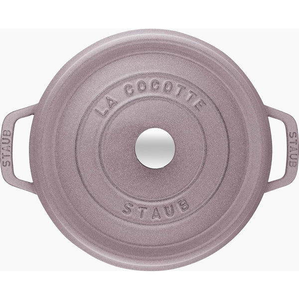 Staub Cast Iron 4-qt Round Dutch Oven - Lilac