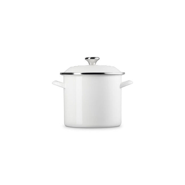 Le Creuset 8 qt. Stockpot - White