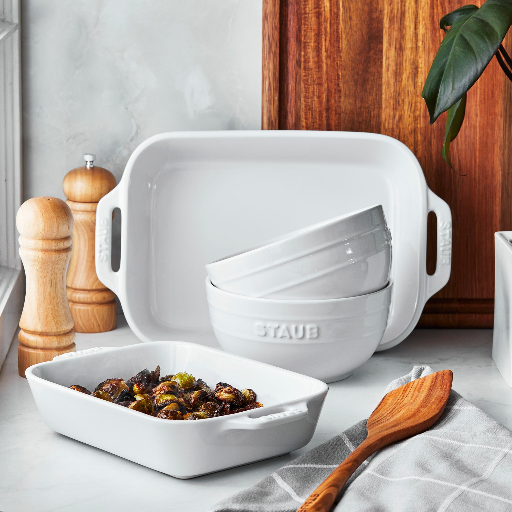 Staub baking dish sale