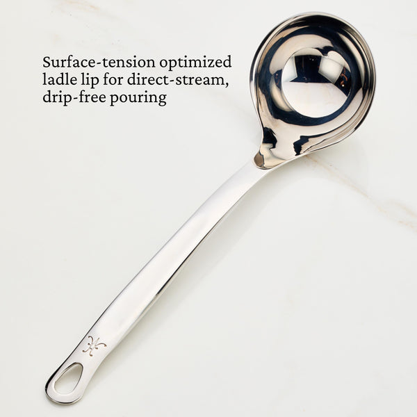 Hestan  Provisions Stainless Steel Stainless Steel Ladle, 13" (5Oz)