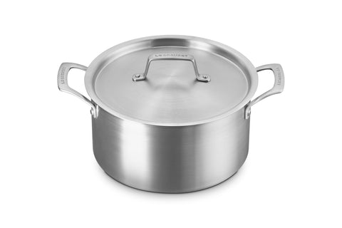 Le Creuset 4 QT. Essential Stainless Steel Stockpot