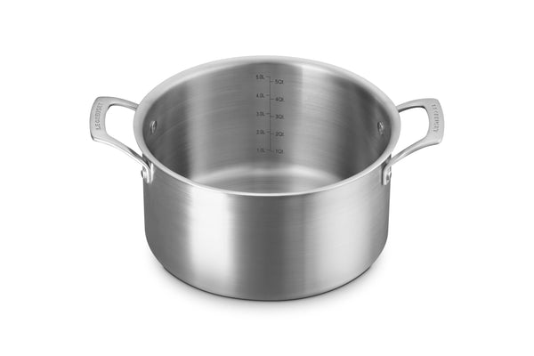 Le Creuset 4 QT. Essential Stainless Steel Stockpot