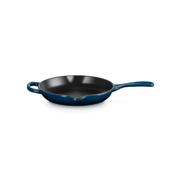 LE CREUSET 10.25" SIGNATURE IRON HANDLE SKILLET  - NUIT