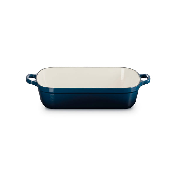 LE CREUSET 5.25 QT. (9.8" X
13") SIGNATURE RECTANGULAR ROASTER  - NUIT