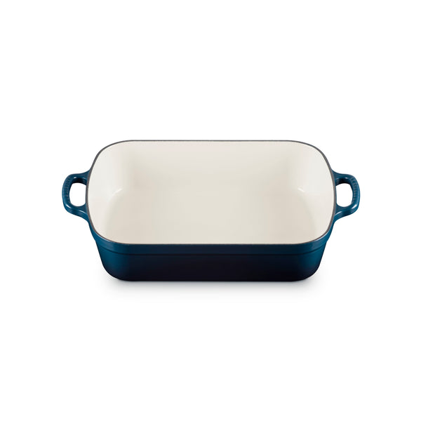 LE CREUSET 5.25 QT. (9.8" X
13") SIGNATURE RECTANGULAR ROASTER  - NUIT