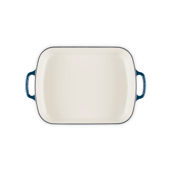 LE CREUSET 5.25 QT. (9.8" X
13") SIGNATURE RECTANGULAR ROASTER  - NUIT