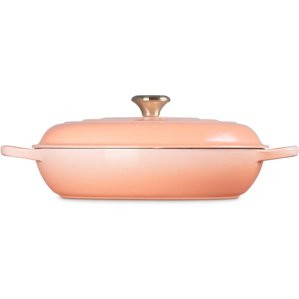 Le Creuset 5 qt. Signature Braiser - Peche