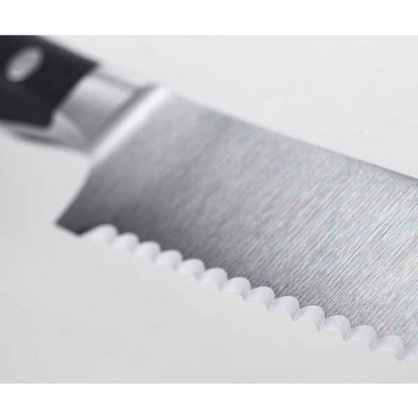 Wusthof Classic Ikon Eight Piece Block Set, Black