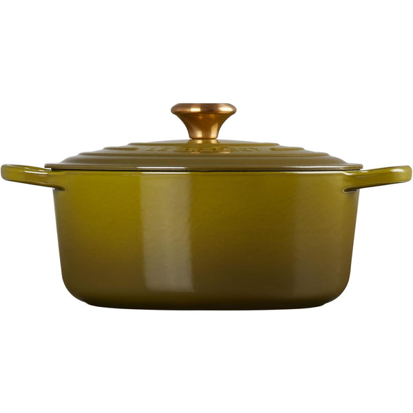 Le Creuset 5.5 qt. Signature Round Dutch Oven - Olive